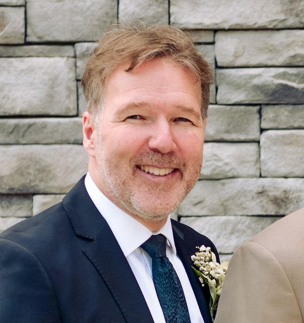 Dave Slomka, wedding officiant